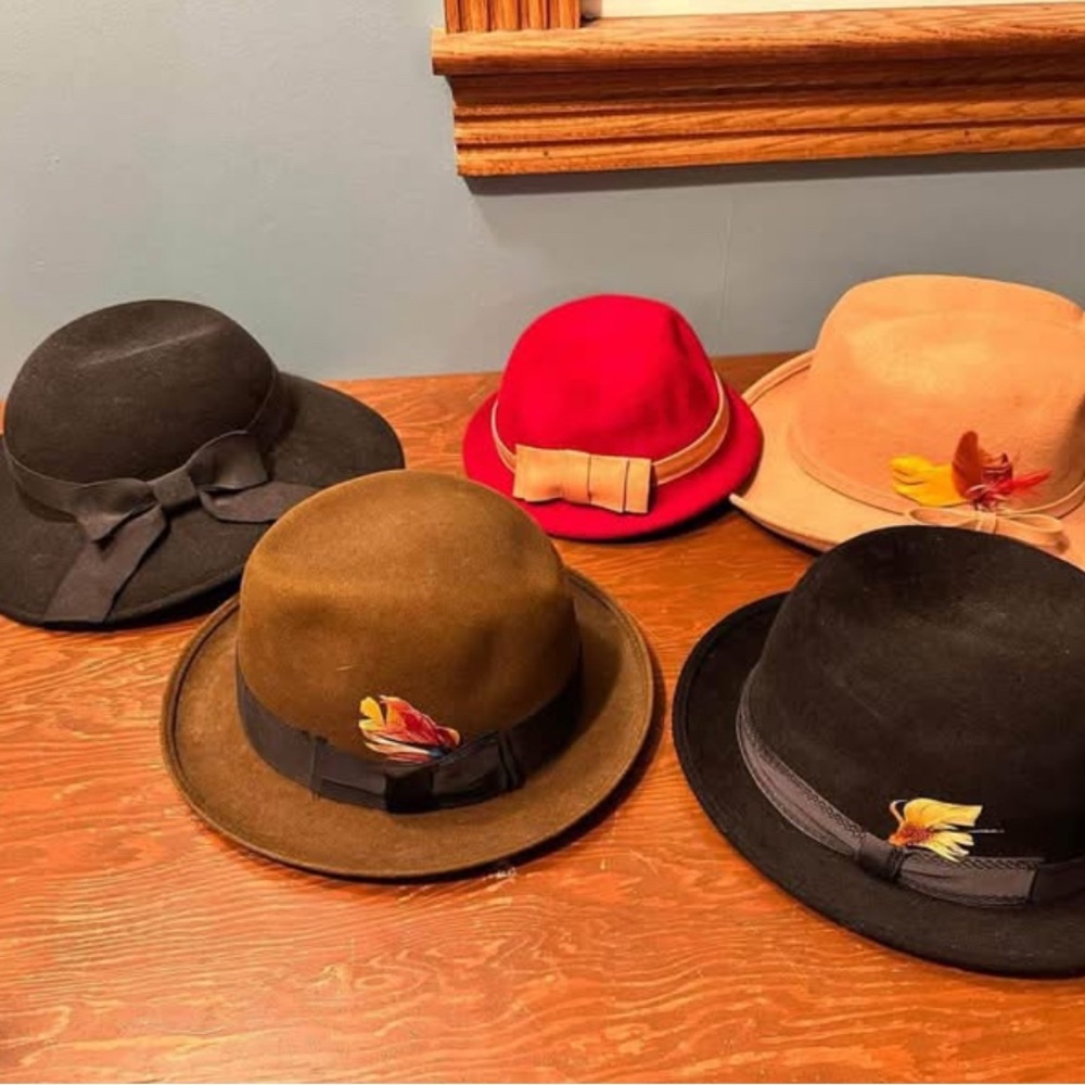 Lot of Vintage Stylish Dress Hats Women’s
